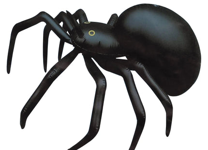 Aufblasbare Spinne 91 cm – große Halloween-Außendekoration TK Gruppe® Grosshandel 