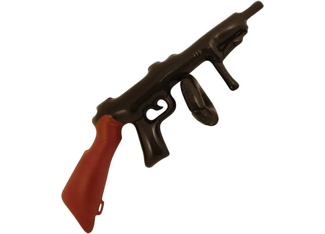 Aufblasbare Tommy Gun 80 cm, Partyzubehör für Kostüme & Events TK Gruppe® Grosshandel 