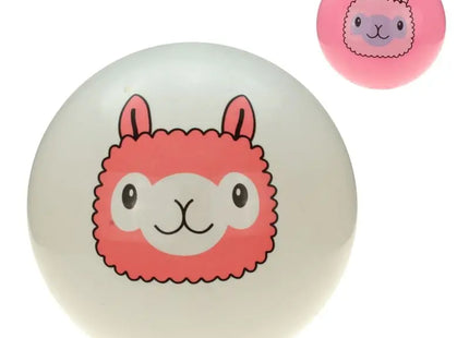 Aufblasbarer Ball mit Lama-Design, Durchmesser 50 cm TK Gruppe® Grosshandel 