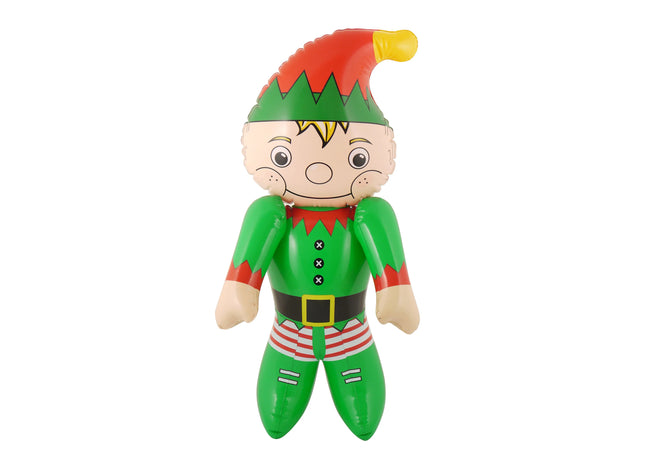 Aufblasbarer Elf 65 cm – Weihnachtsdeko, festlich & kinderfreundlich TK Gruppe® Grosshandel 
