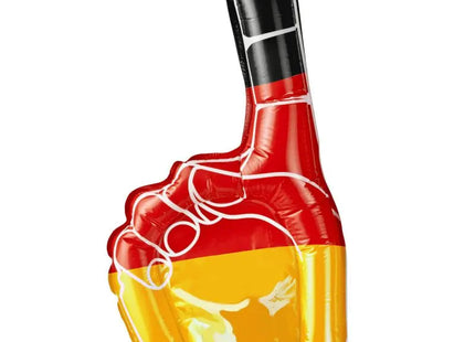 Aufblasbarer Fan-Finger Deutschland - Patriotische Farben für Sportevents und Partys TK Gruppe® Grosshandel 
