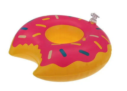 Aufblasbarer Getränkehalter in Donut-Form, 22 cm TK Gruppe® Grosshandel 