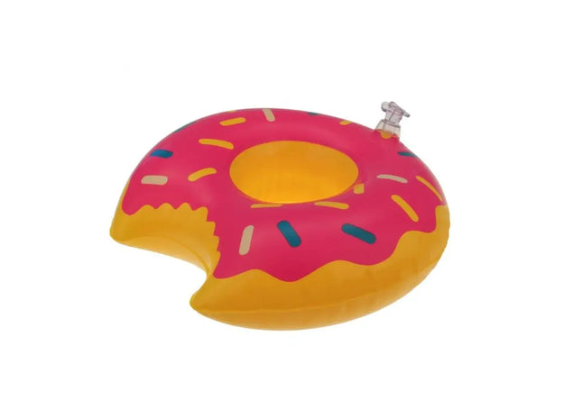 Aufblasbarer Getränkehalter in Donut-Form, 22 cm TK Gruppe® Grosshandel 