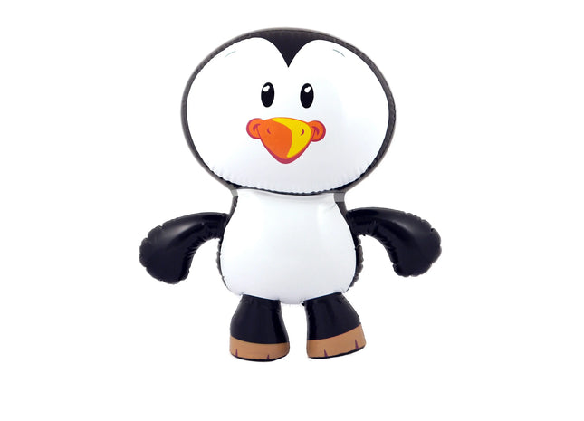 Aufblasbarer Pinguin 56 cm – Neues Poolspielzeug für Kinder und Schwimmbäder TK Gruppe® Grosshandel 