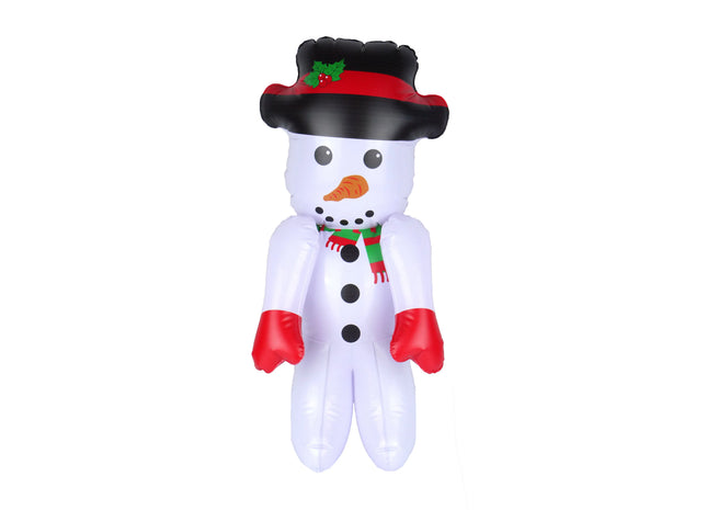 Aufblasbarer Schneemann 65 cm – große aufblasbare Weihnachtsdekoration TK Gruppe® Grosshandel 