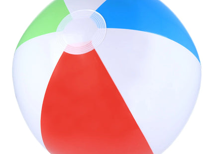 Aufblasbarer Strandball, 50 cm Durchmesser, farbenfroh, wasserfest – ideal für Pool und Strand TK Gruppe® Grosshandel 