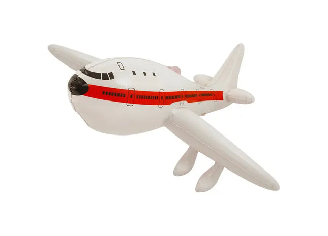 Aufblasbares Flugzeug, 50 cm, Kinder-Schwimmzeug, Pool-Party-Dekoration, Wasserspielzeug TK Gruppe® Grosshandel 