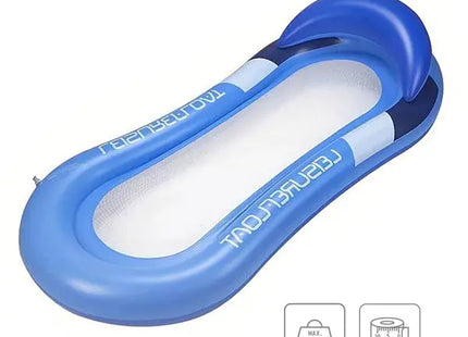 Aufblasbares Wasserbett, Große Schwimmmatratze, ca. 160x90cm, Ideal für Poolentspannung TK Gruppe® Grosshandel 