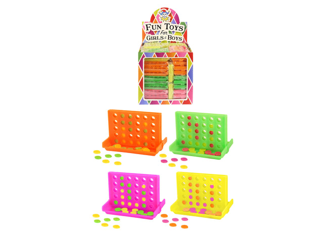 Aufstellungsspiel, 7,5 cm, 4 Neonfarben sortiert TK Gruppe® Grosshandel 