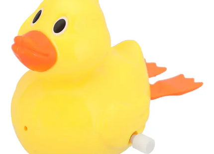 Aufziehbare gelbe Badeente - Lustiges Badespielzeug, ca. 10x8cm, Klassische Schwimm-Ente TK Gruppe® Grosshandel 