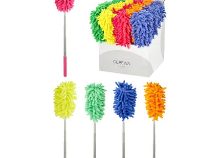 Ausziehbarer Staubfänger aus Chenille, 75 cm, 5er-Pack TK Gruppe® Grosshandel 