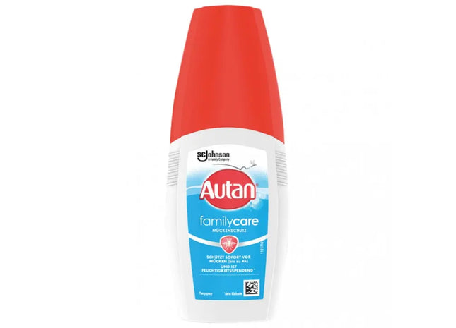Autan Family Care 100ml Mückenschutz Pumpspray - Sanfter Insektenschutz für die Familie TK Gruppe® Grosshandel 
