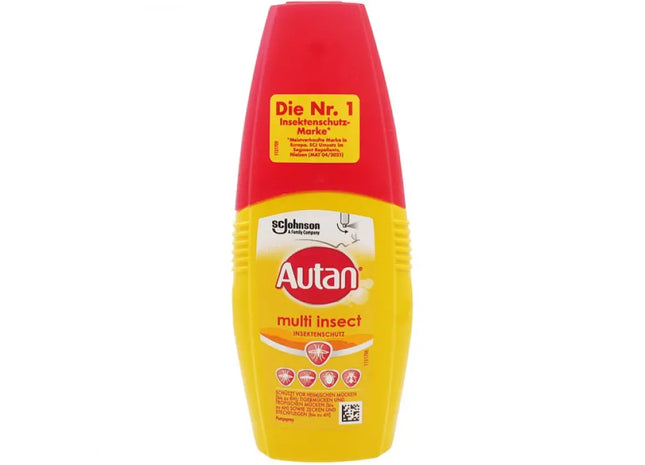 Autan Multi Insektenschutzspray 100ml - Breitband Abwehr gegen Insekten TK Gruppe® Grosshandel 