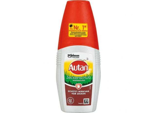 Autan Protection Plus Zeckenabwehrspray, 100ml: Zuverlässiger Langzeitschutz TK Gruppe® Grosshandel 
