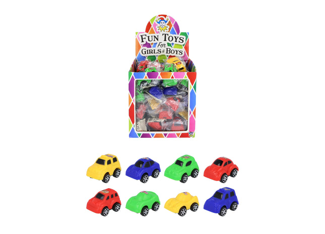 Auto Rückzieher 5 Cm - Sortierte Designs & Farben, Spielzeugautos Für Kinder TK Gruppe® Grosshandel 
