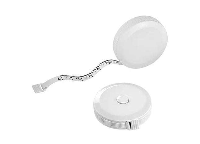 Automatik-Maßband - 1.5m - weiß Präzises und praktisches Messwerkzeug TK Gruppe® Grosshandel 