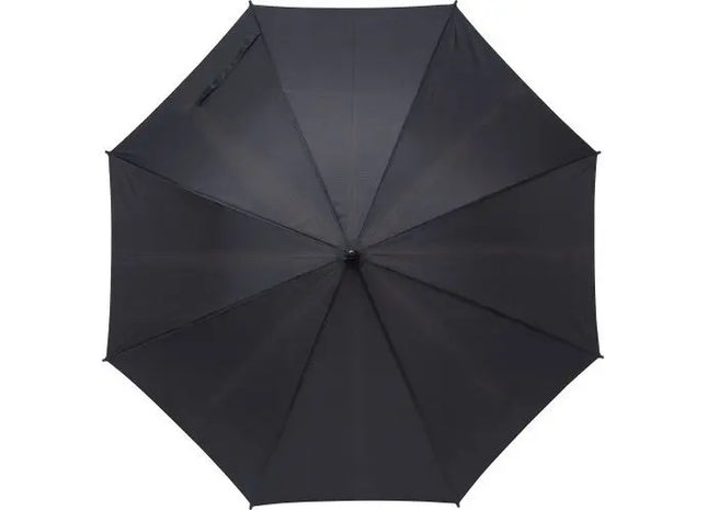 Automatik-Stockschirm Frida aus rPET-Pongee - Schwarz TK Gruppe® Grosshandel 