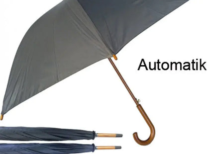 Automatik-Stockschirm, 90cm, in 4 verschiedenen Farben - Schnellöffnung, Robust TK Gruppe® Grosshandel 