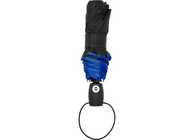 Automatik Taschenschirm aus Pongee-Polyester Ben in Blau - Zuverlässiger Begleiter an Regentagen TK Gruppe® Grosshandel 