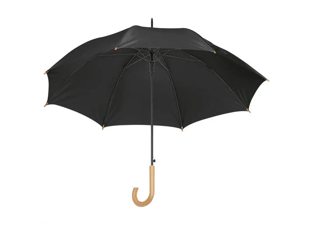 Automatikregenschirm Stockport - Schwarz, Stilvoller und Zuverlässiger Regenschutz TK Gruppe® Grosshandel 