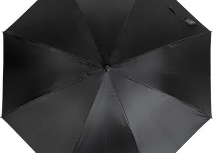 Automatikschirm Ramona in Schwarz-Silber - Stilvoller Begleiter an regnerischen Tagen TK Gruppe® Grosshandel 