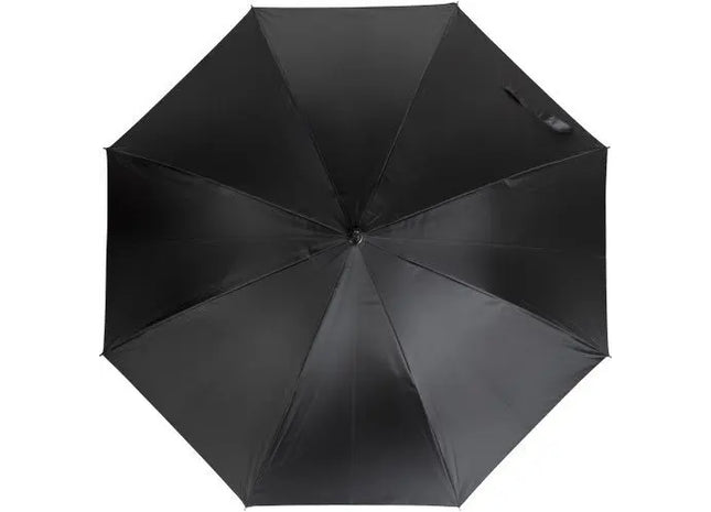 Automatikschirm Ramona in Schwarz-Silber - Stilvoller Begleiter an regnerischen Tagen TK Gruppe® Grosshandel 