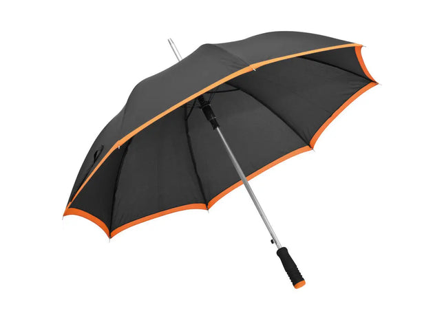 Automatikschirm aus Pongee-Stoff - Leuchtendes Orange TK Gruppe® Grosshandel 