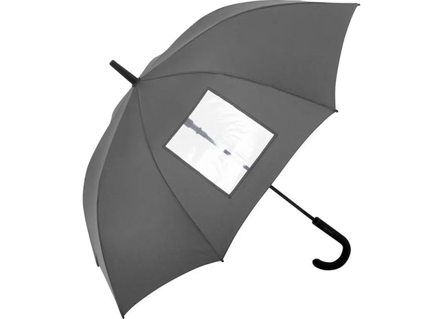 Automatischer Stockschirm FARE-View - grau: Stilvoll, robust, wetterfest TK Gruppe® Grosshandel 
