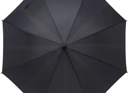 Automatischer Stockschirm aus recyceltem rPET-Pongee Frida – Schwarz, Nachhaltig & Elegant TK Gruppe® Grosshandel 