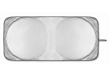 Autosonnenblende OMBRA POUCH in Mattsilber – Effektiver Sonnenschutz fürs Auto TK Gruppe® Grosshandel 