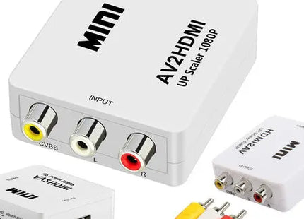 Av adapter rca cinch zu hdmi audio rca 1080p cvbs konverter kabel