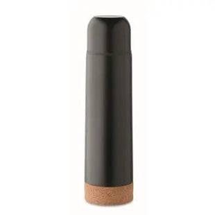 Aventur 500 ml Doppelwandige Isolierflasche - Schwarz, Vielseitige und stilvolle Thermosflasche TK Gruppe® Grosshandel 