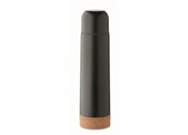 Aventur 500 ml Doppelwandige Isolierflasche - Schwarz, Vielseitige und stilvolle Thermosflasche TK Gruppe® Grosshandel 