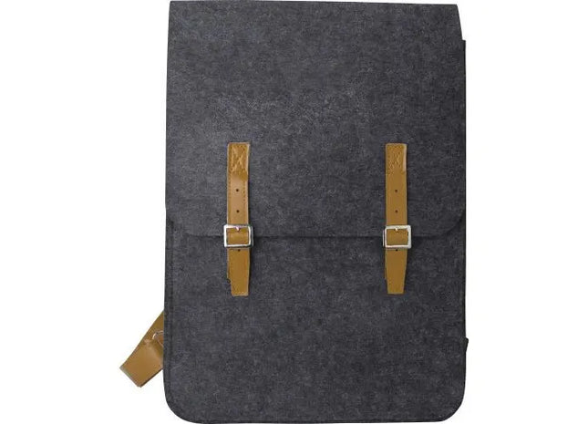 Avery rPET-Filz Rucksack in Grau – Umweltfreundlich und Modisch TK Gruppe® Grosshandel 