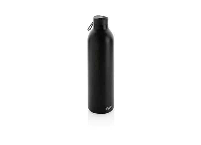Avira Avior Eco-Friendly Edelstahlflasche, 1L - Mattschwarz TK Gruppe® Grosshandel 