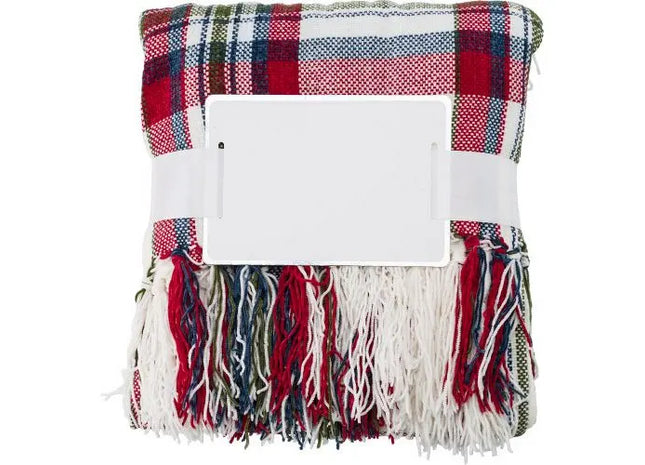 Ayana Polyestervlies - Kuschelige rote Decke für gemütliche Abende TK Gruppe® Grosshandel 