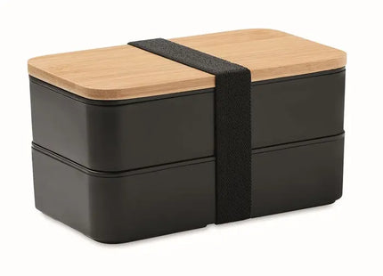 BAAKS PP Lunchbox in Black - Durable, Lightweight, and Sleek Food Storage Solution TK Gruppe® Grosshandel 