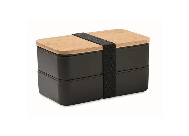 BAAKS PP Lunchbox in Black - Durable, Lightweight, and Sleek Food Storage Solution TK Gruppe® Grosshandel 