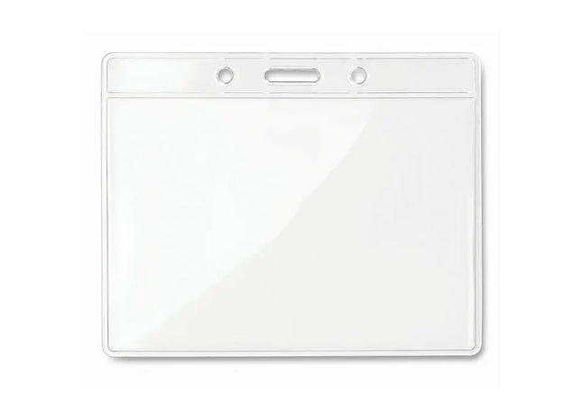 BADGY Durchsichtige Kartenhülle: Kristallklare, sichere Aufbewahrung für Ausweise TK Gruppe® Grosshandel 