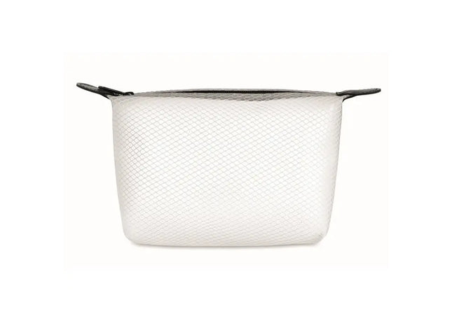 BALI BAG Transparente Kosmetiktasche in Weiß, 100 Zeichen TK Gruppe® Grosshandel 