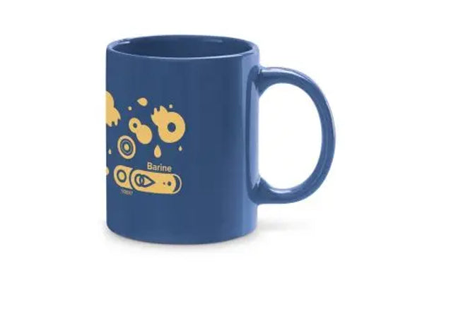 BARINE Keramikbecher 350 ml - Blau, Stilvolle & Robuste Tasse für Kaffee & Tee TK Gruppe® Grosshandel 