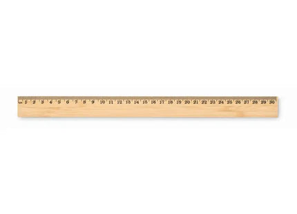 BARIS 30 cm Präzisions-Bambuslineal – Nachhaltiges Holz-Messwerkzeug TK Gruppe® Grosshandel 