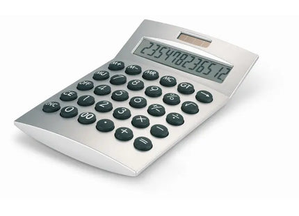 BASICS 12-stelliger Dual-Rechner in Mattsilber: Effizient, Vielseitig & Elegant TK Gruppe® Grosshandel 