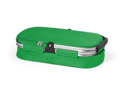 BASKIT Flexibler Picknickkorb aus 600D Polyester in Grün - Robust & Geräumig TK Gruppe® Grosshandel 