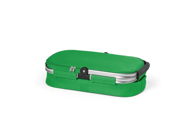 BASKIT Flexibler Picknickkorb aus 600D Polyester in Grün - Robust & Geräumig TK Gruppe® Grosshandel 
