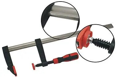 BASTLER-SCHRAUBZWINGE: Vielseitige Bastler-Schraubzwinge - Unverzichtbares Werkzeug für Heimwerker und DIY-Projekte TK Gruppe® Grosshandel 