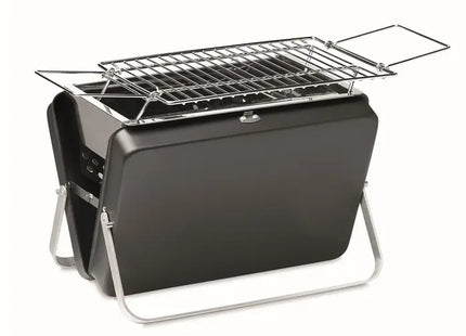 BBQ TO GO Tragbarer Grill – Kompaktes und praktisches BBQ in Schwarz TK Gruppe® Grosshandel 