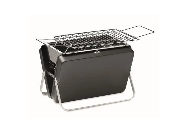 BBQ TO GO Tragbarer Grill – Kompaktes und praktisches BBQ in Schwarz TK Gruppe® Grosshandel 