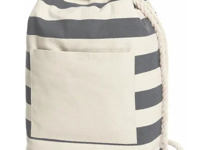 BEACH Rucksack in Anthrazit – Ideal für Strand und Stadt TK Gruppe® Grosshandel 