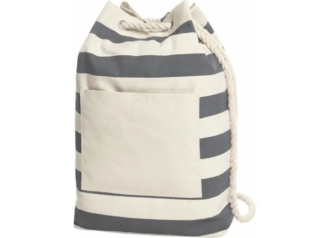 BEACH Rucksack in Anthrazit – Ideal für Strand und Stadt TK Gruppe® Grosshandel 